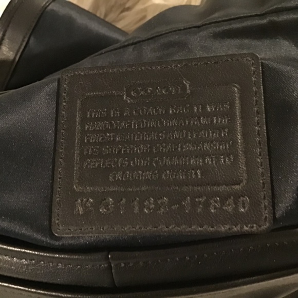 Y2K Coach Bag with Brass Chain Detail - Picture 8 of 8